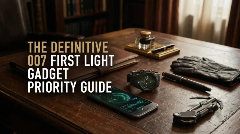 007 First Light: The 5 Gadgets to Unlock First (Dad's Quick-Start Guide)