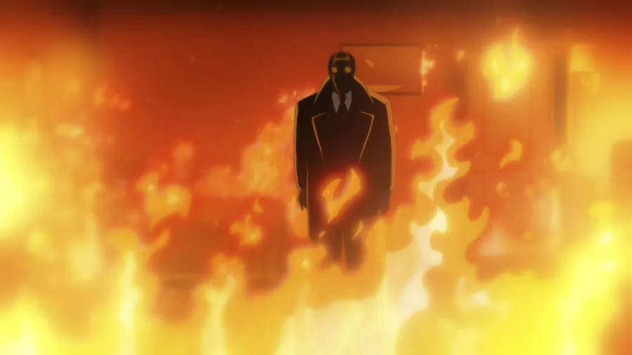 A shadowy figure looms in noir Gotham as the Joker's presence is felt across Batman: Caped Crusader Season 2