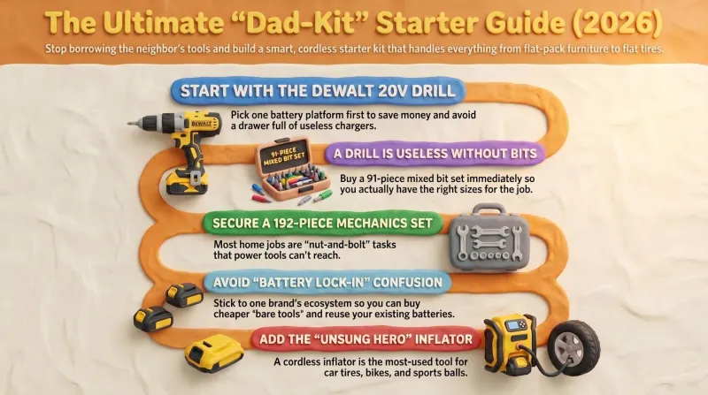 Best Cordless Power Tools for DIY Dads (2026 Buyer's Guide)