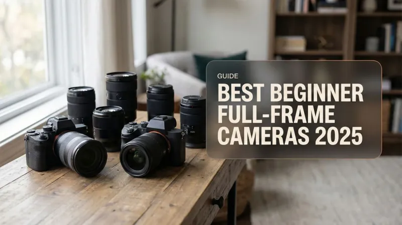 Best Entry-Level Full-Frame Mirrorless Cameras for Beginners (2025) – Nikon, Canon, Sony & Panasonic Compared