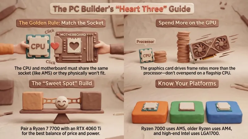 Best Parts for a Gaming PC Build (CPU, GPU & Motherboard)