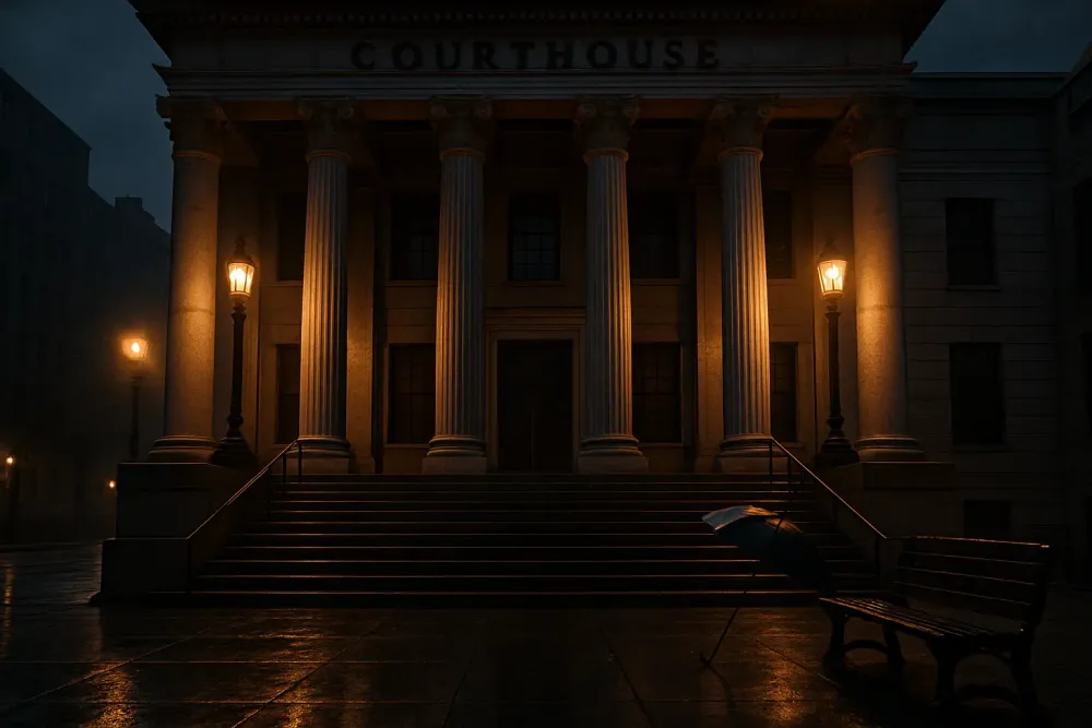 Daredevil and the Punisher facing off in Hell's Kitchen