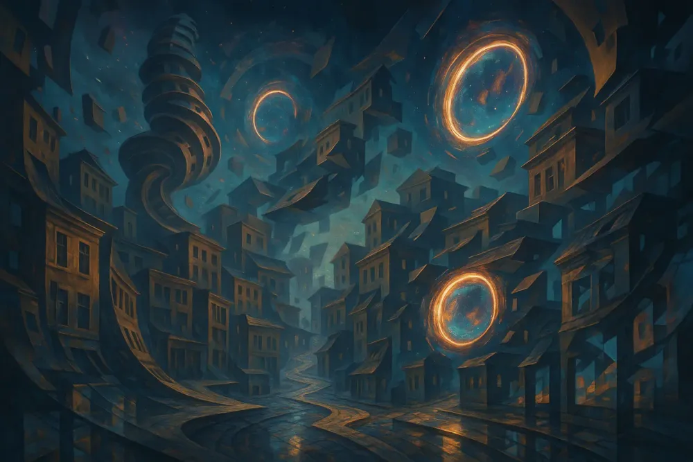 Doctor Strange facing a broken multiverse