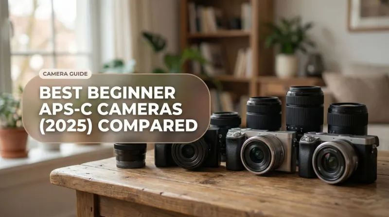 Best APS-C Mirrorless Cameras for Beginners (2025) – Nikon, Canon, Sony & Fujifilm Compared