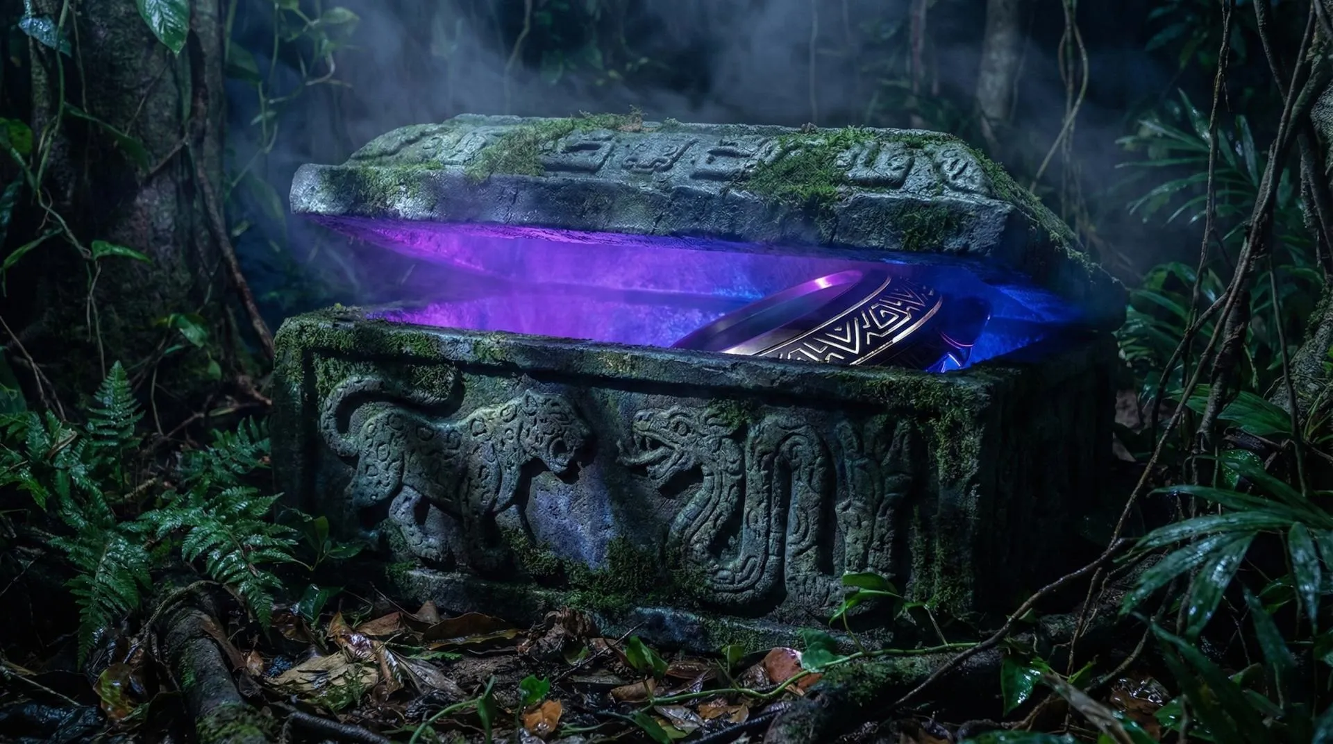 Wakandan warriors recovering vibranium artifacts across history