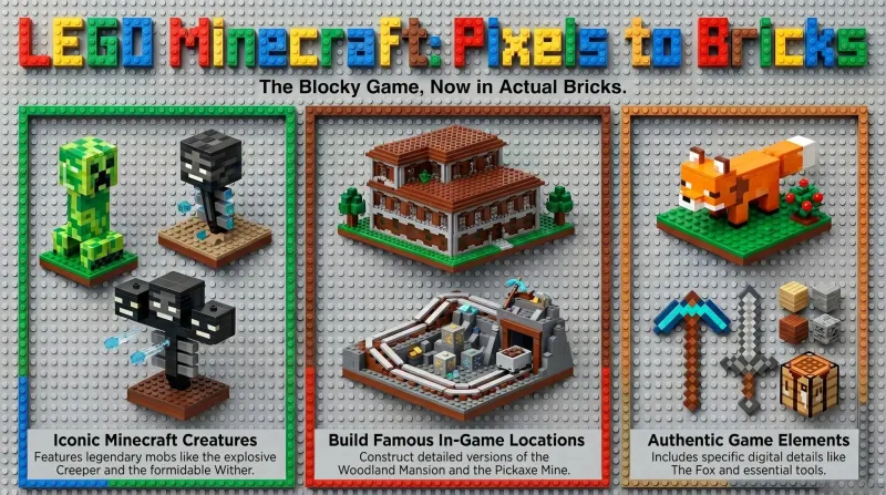 LEGO Minecraft Hub
