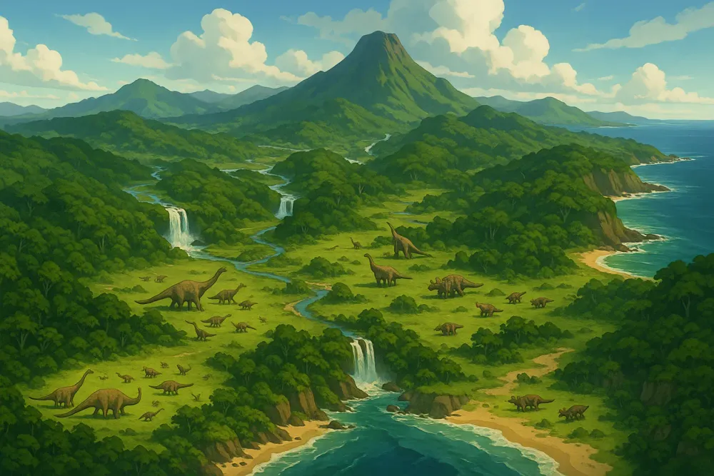 The six Camp Cretaceous teenagers facing dinosaurs across Isla Nublar