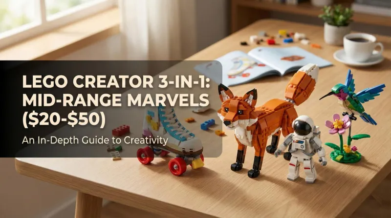The Sweet Spot of Creativity: An In-Depth Guide to LEGO Creator's Mid-Range Marvels (Sets $20–$50)