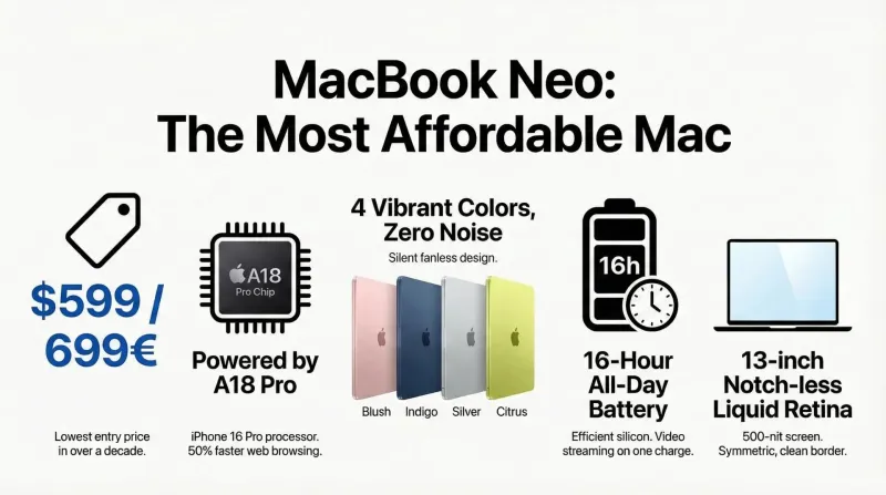 Apple’s Silicon Gamble: Why the $599 MacBook Neo is a Nightmare for the Windows Ecosystem