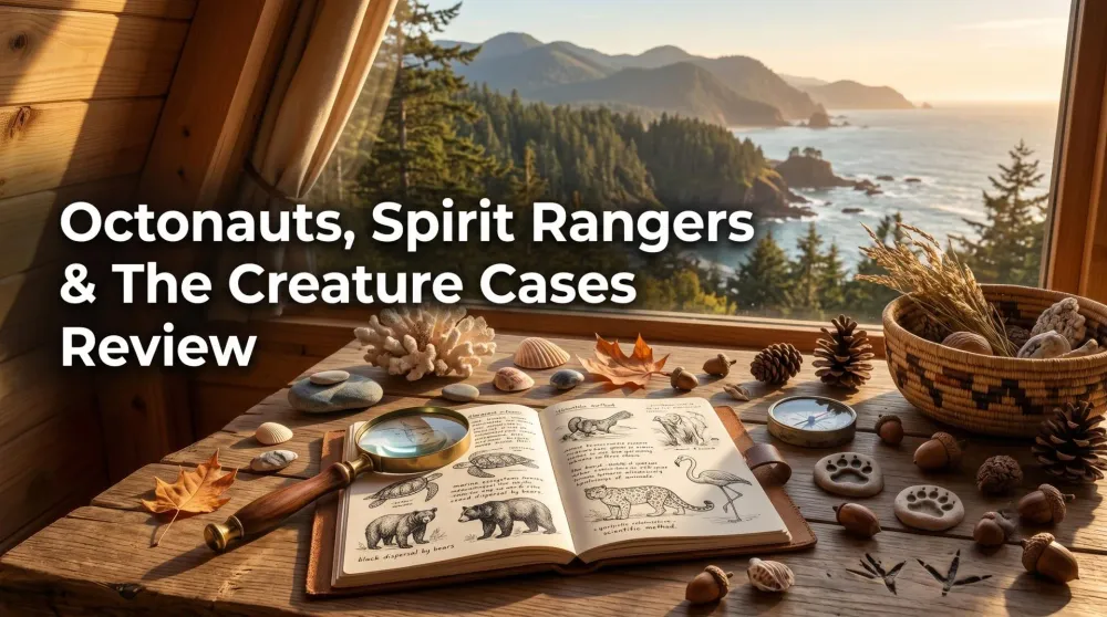 The Octonauts crew, Spirit Rangers, and The Creature Cases detectives