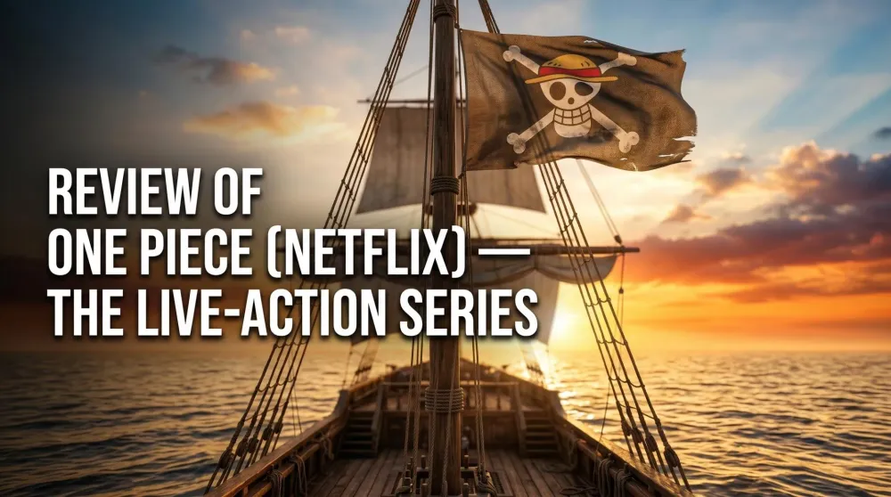 The live-action Straw Hat crew aboard the Going Merry in Netflix's One Piece