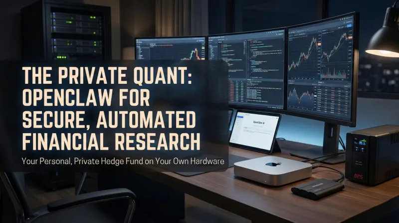 The Private Quant: How to Use OpenClaw for Secure, Automated Financial Research