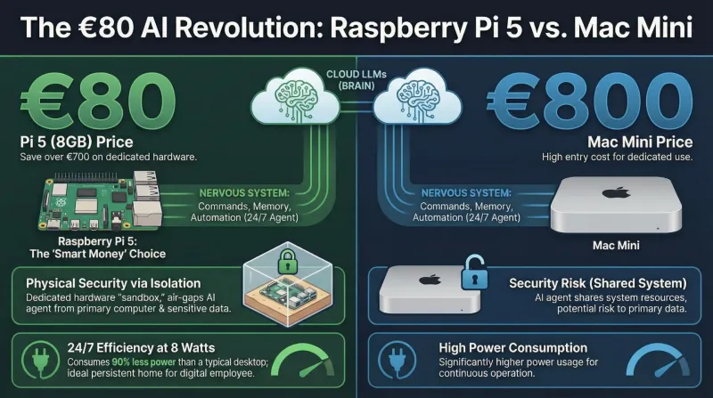 OpenClaw on Raspberry Pi 5: The Safe, Cheap $80 AI Agent