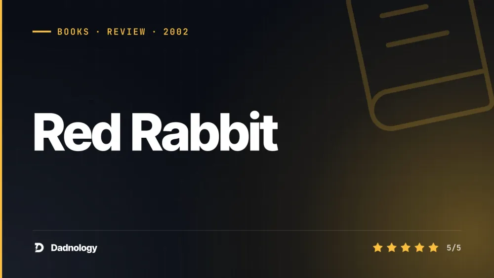 Dadnology title card: Red Rabbit review – The quiet one, and we love it