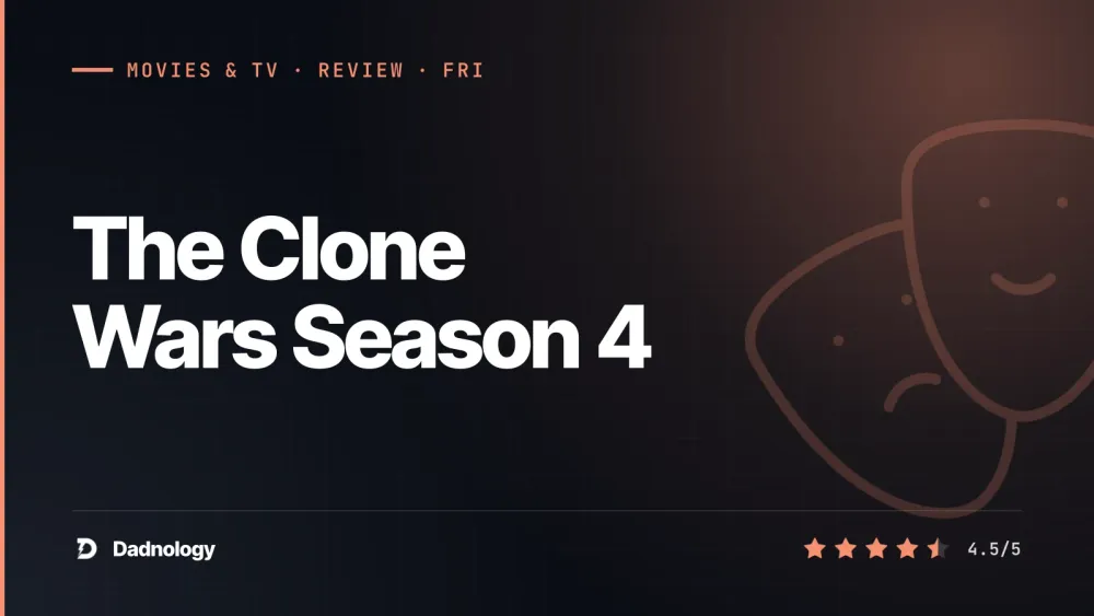 Dadnology title card: The Clone Wars Season 4 review – The return of Maul