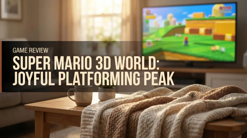 Mario, Luigi, Peach, and Toad in Cat Suits sprinting across colorful platforms