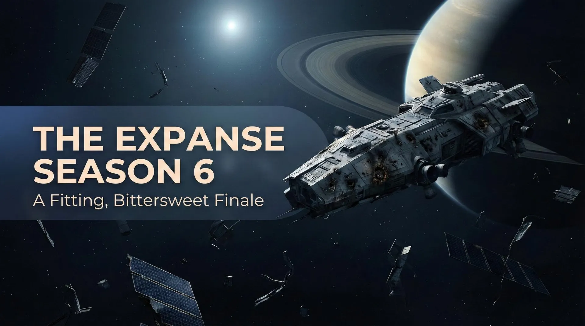 The Rocinante crew in the final season