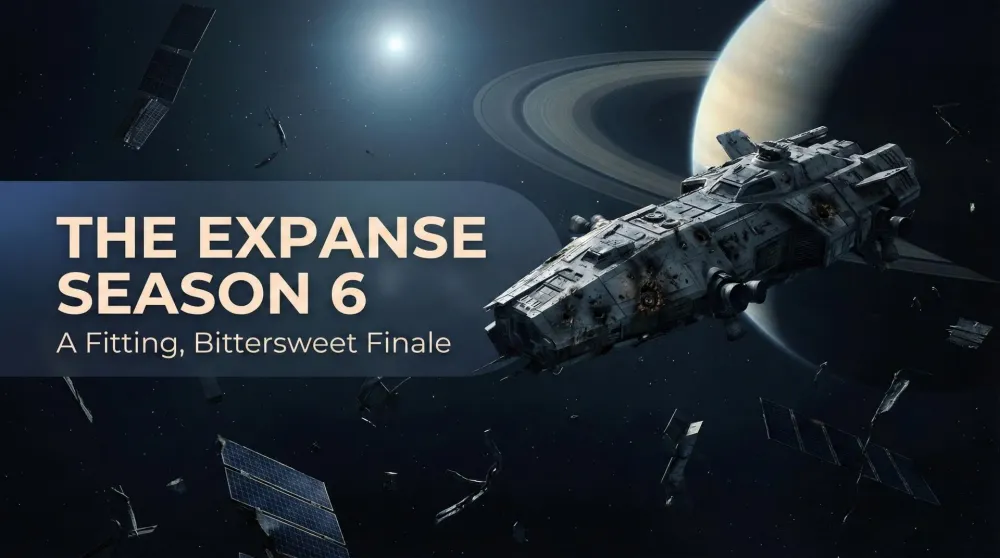 The Rocinante crew in the final season
