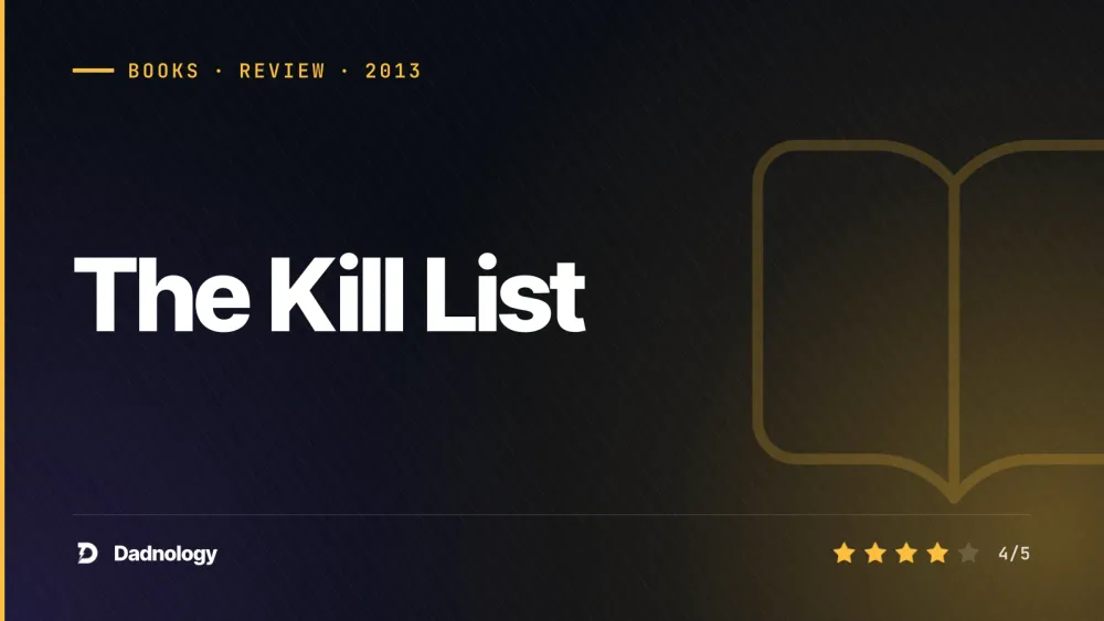 Dadnology title card: The Kill List review – Forsyth's drone-age thriller