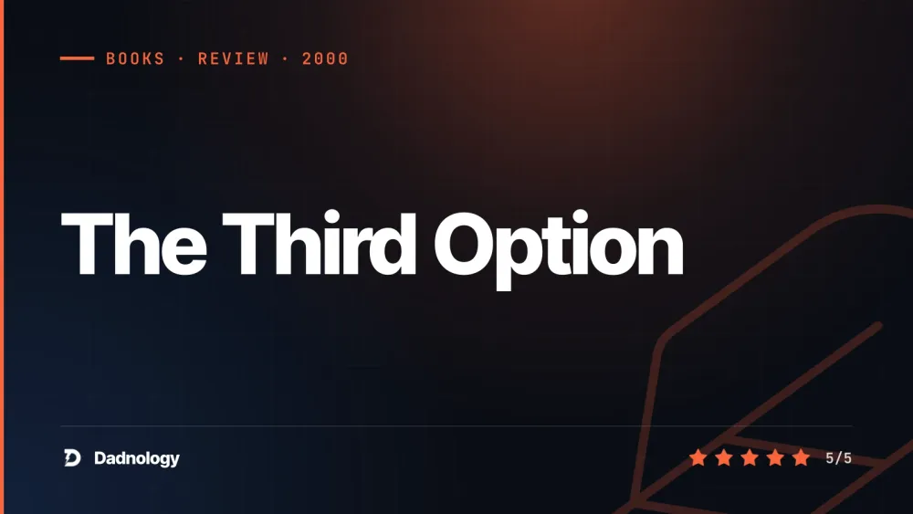 Dadnology title card: The Third Option review – Rapp gets shot by his own side