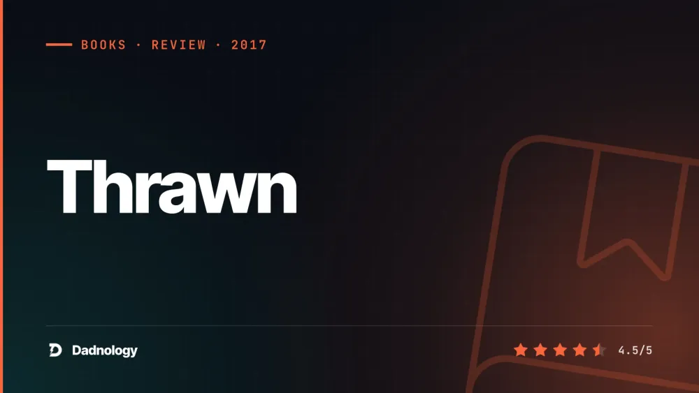 Dadnology title card: Thrawn by Timothy Zahn – The rise of a genius