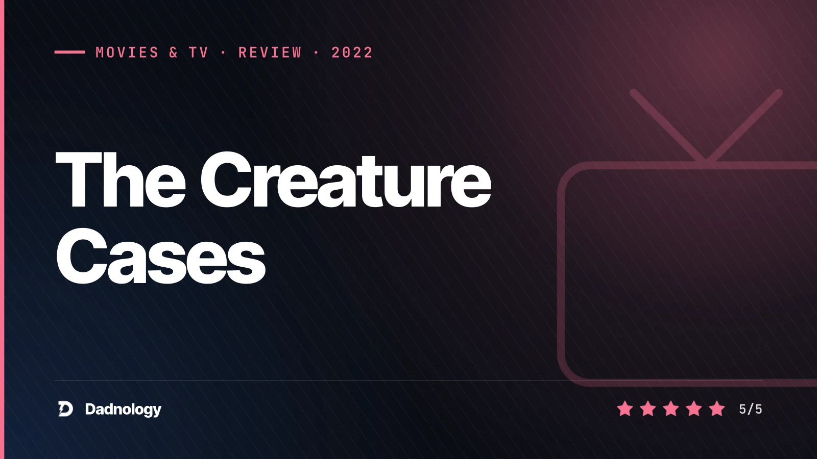 Dadnology title card: The Creature Cases review: Animal detective science for kids