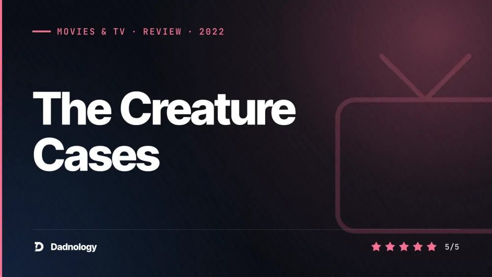 Dadnology title card: The Creature Cases review: Animal detective science for kids