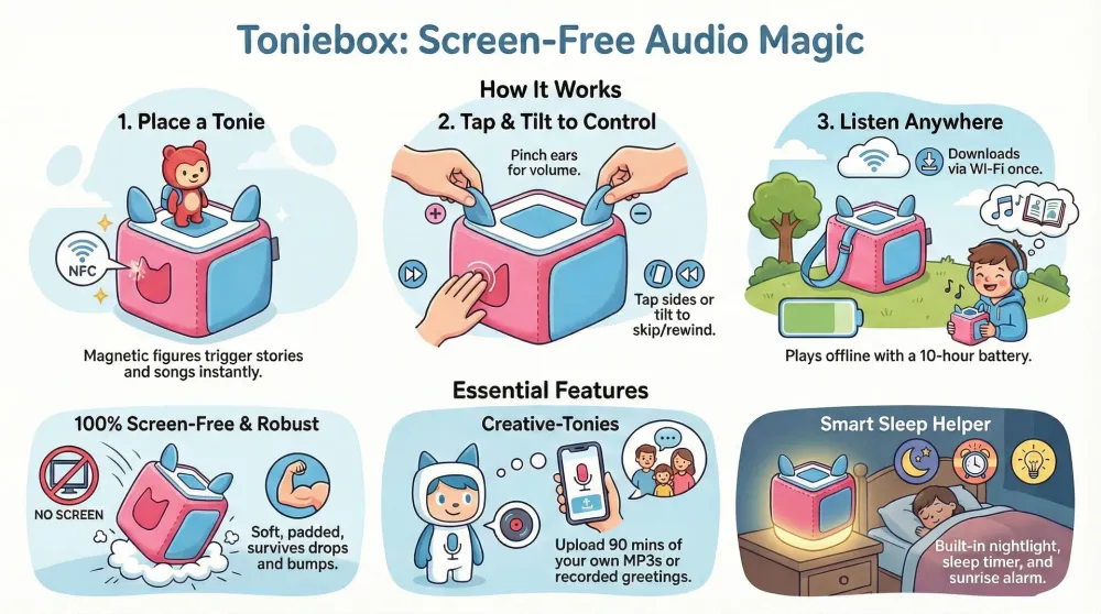 Toniebox 2 with USB-C charging port