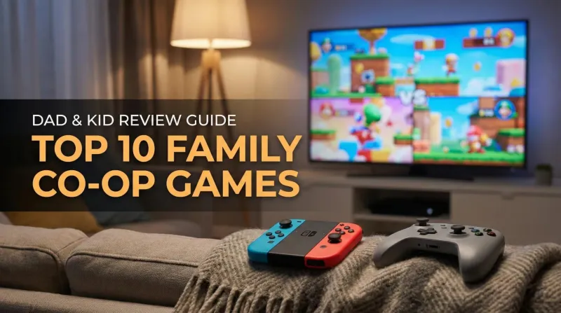 Top 10 Family Co-Op Games – A Dad-and-Kid Review Guide