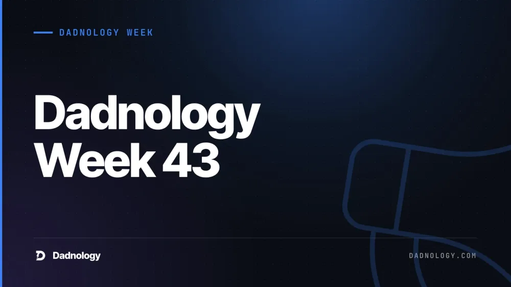 Dadnology title card: Dadnology Week 43: A perfect spy season, a dragon epic and a Halloween plan