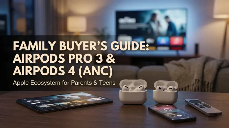 Why We Bought AirPods Pro 3 and AirPods 4 (ANC) – A Family Buyer's Guide for Black Friday & Christmas 2025