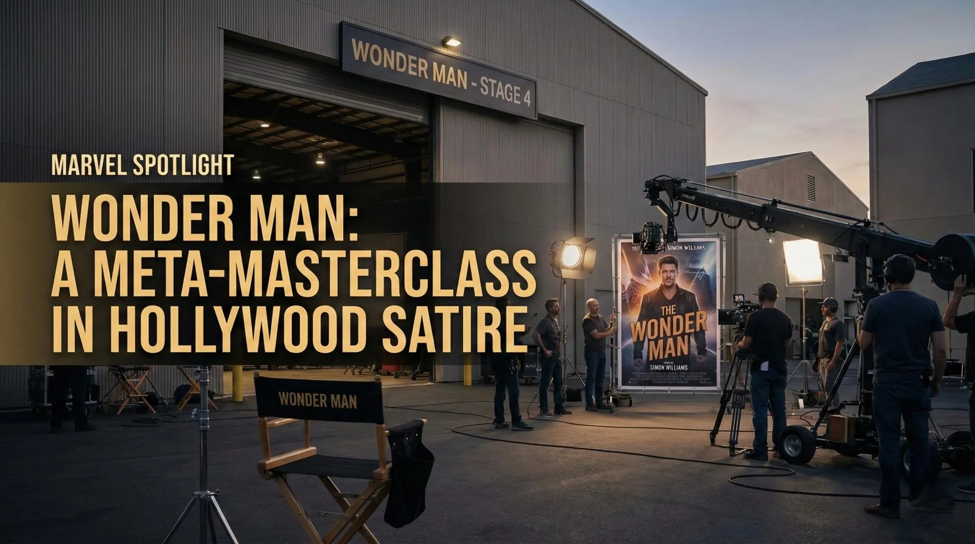 Simon Williams chasing Hollywood stardom as Wonder Man