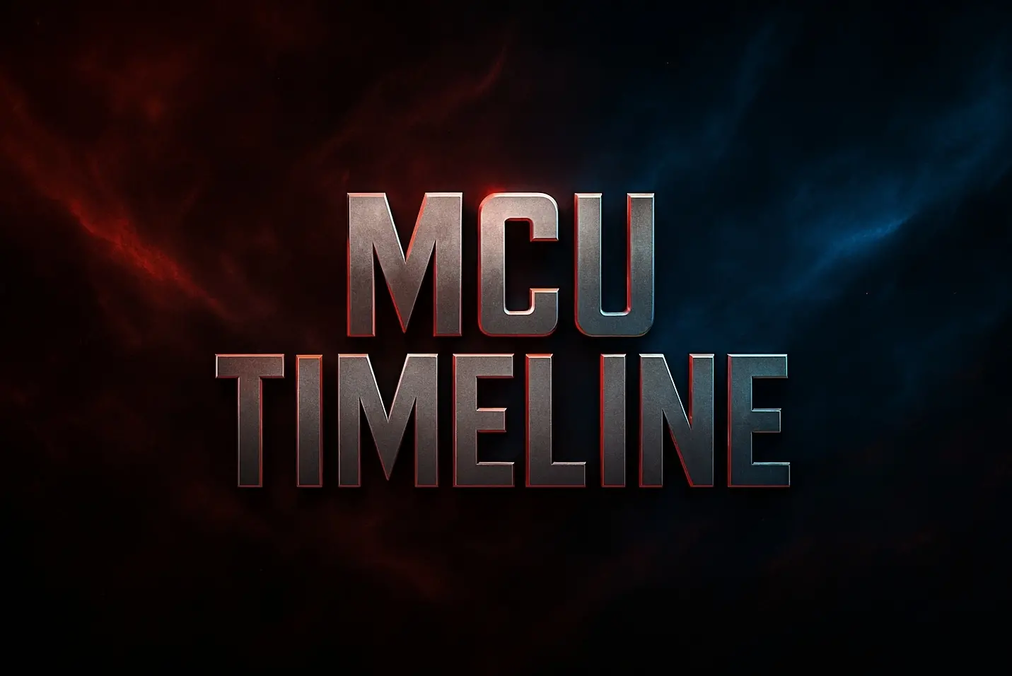 MCU Watch Order 2025 – All Marvel Movies & Series in Timeline