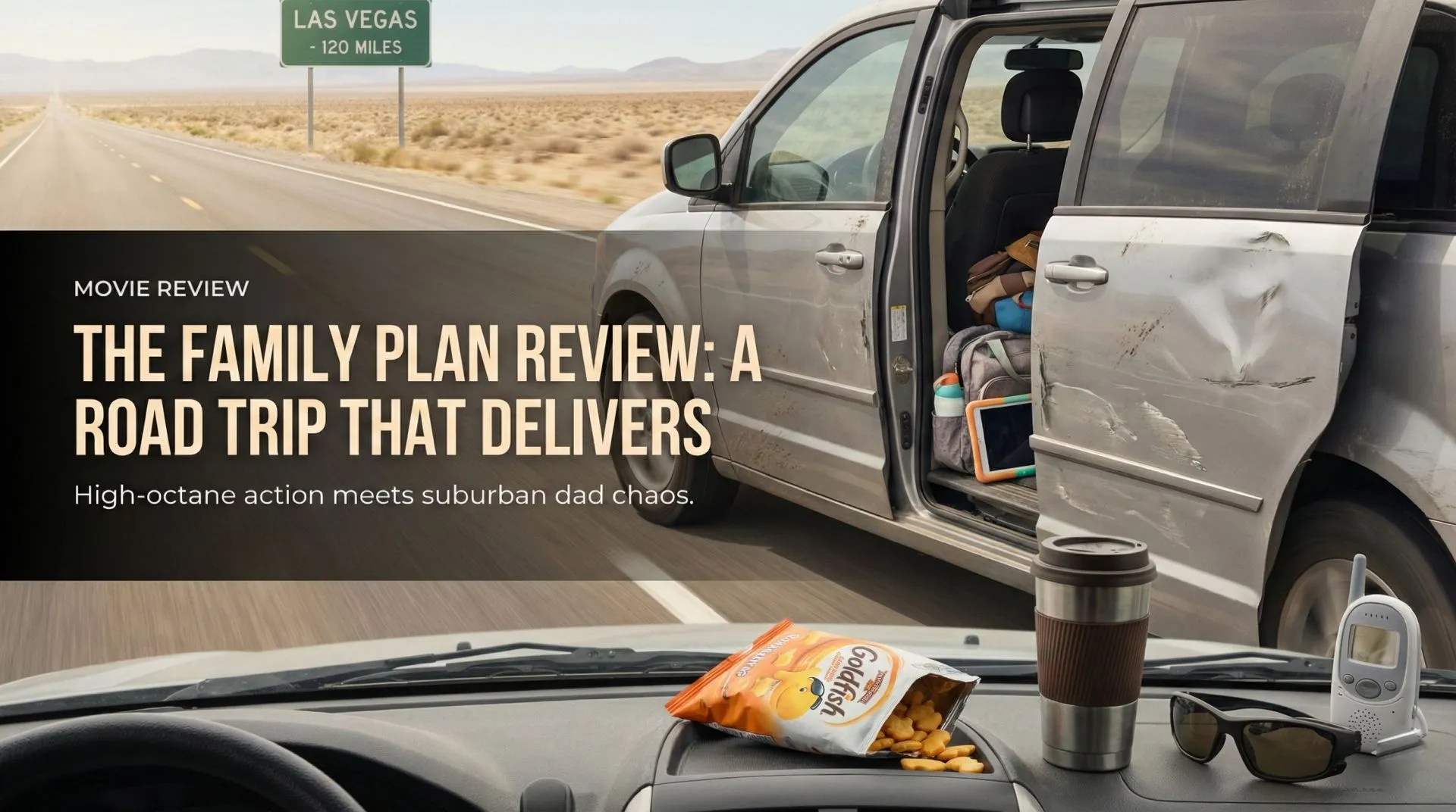 The Family Plan Series – Guide & Reviews Mark Wahlberg and family in a chaotic road trip setting